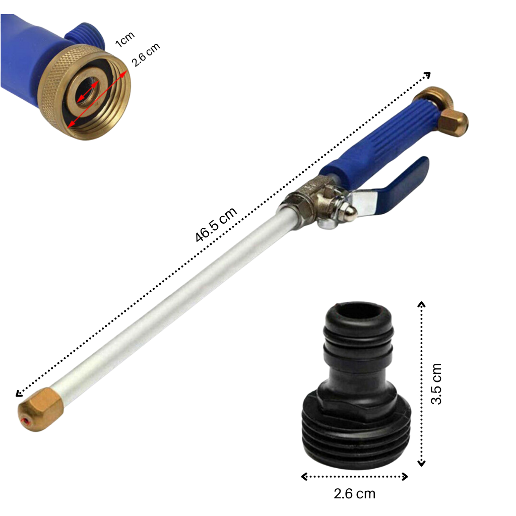 High-Pressure Washer Garden Hose Nozzle