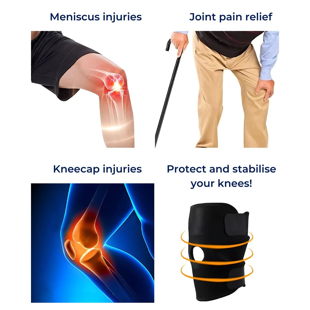 ProFlex Knee Support with Adjustable Compression | for Pain Relief - Injury Recovery - Arthritis and Sports Stability Bowlift