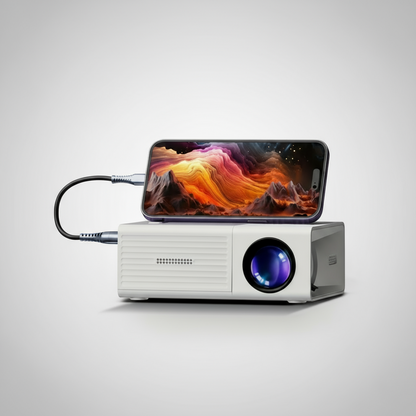 BowLift | Projector Portable Mini HD LED Home Theater Outdoor 3000 Lumen