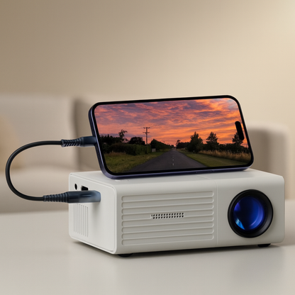 BowLift | Projector Portable Mini HD LED Home Theater Outdoor 3000 Lumen