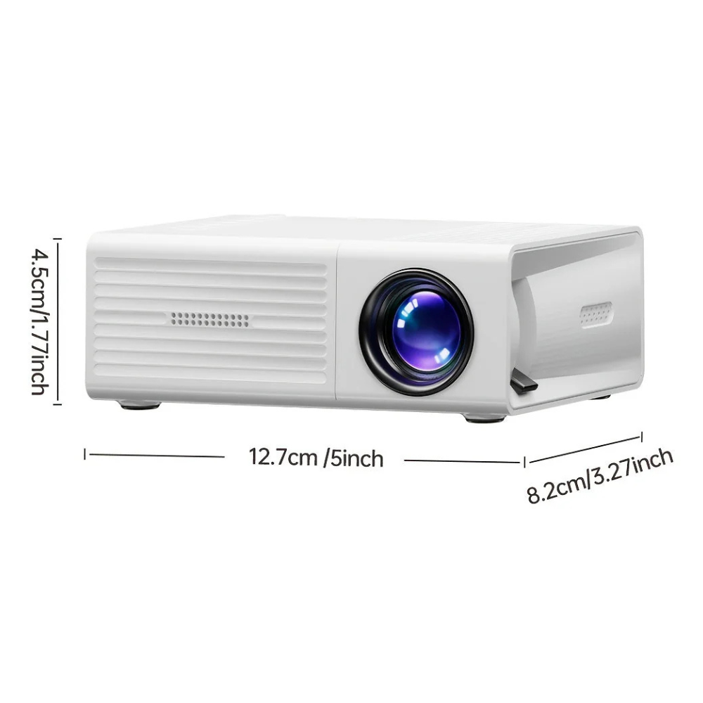 BowLift | Projector Portable Mini HD LED Home Theater Outdoor 3000 Lumen