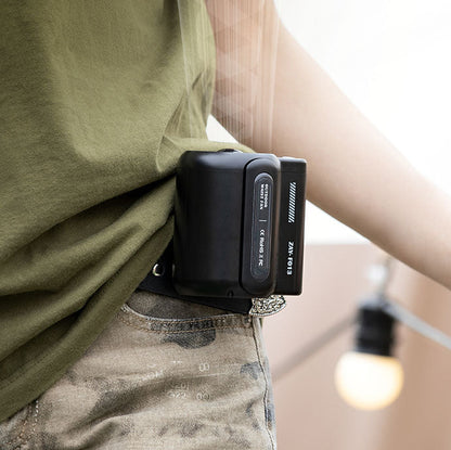 BowLift | Portable clip fan - Lightweight, hands-free, up to 12 hours of cooling