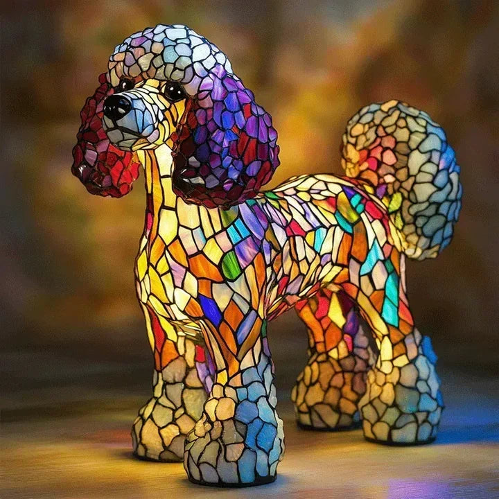 Lumidog Handmade Illuminating Dog Lamp – Ambient Lighting and Gift | Bowlift