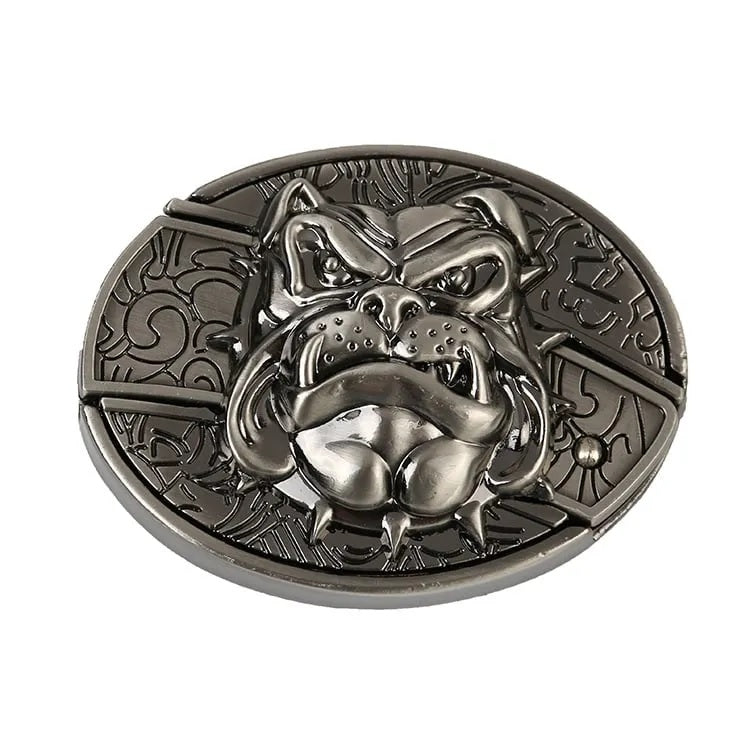 Sandsberg | Men's Leather Punk Belt | Vintage Metal Buckle Designs