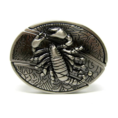 Sandsberg | Men's Leather Punk Belt | Vintage Metal Buckle Designs