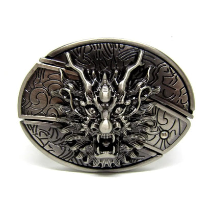Sandsberg | Men's Leather Punk Belt | Vintage Metal Buckle Designs