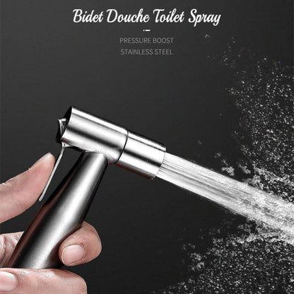 Skanto | PureMist Handheld Bidet Sprayer with Adjustable Water Flow – Stainless Steel Hygiene Kit