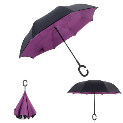 BowLift | Double-Layer Hands-Free Inverted Umbrella