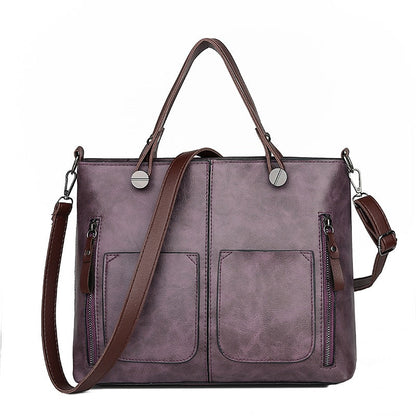 Skanto | Elly – Women's Vintage Leather Shoulder Bag | Handmade and Elegant Design
