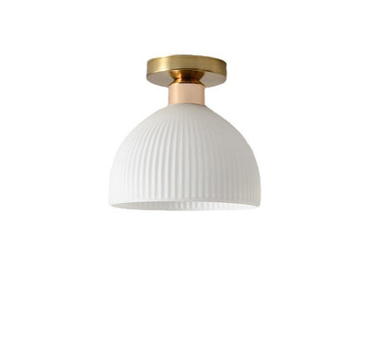 Frendorf | LumaDome Modern Ceiling Light made of Frosted Glass | Elegant Design | Perfect for Living Spaces