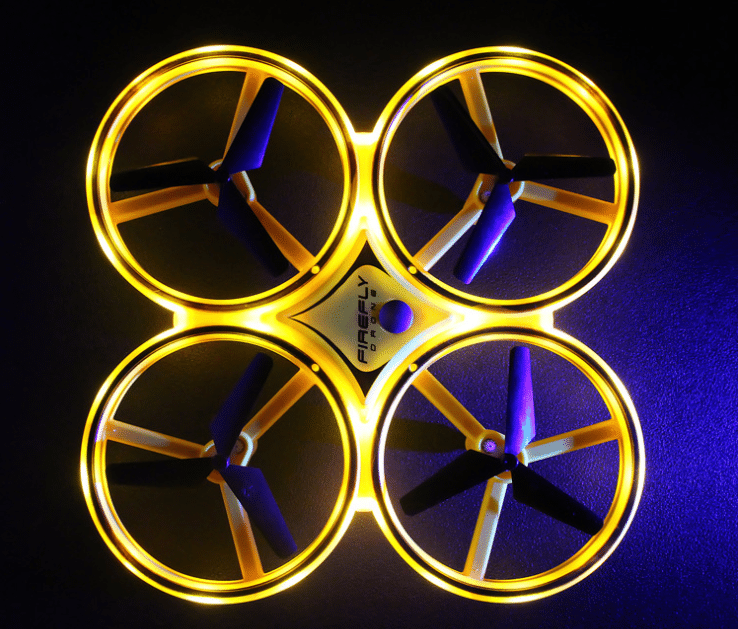 Drone - remote-controlled - Quadrocopter (Gyro &amp; LED) | Kalsten