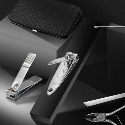BowLift | LuxeTools 19-Piece Professional Stainless Steel Manicure & Pedicure Set