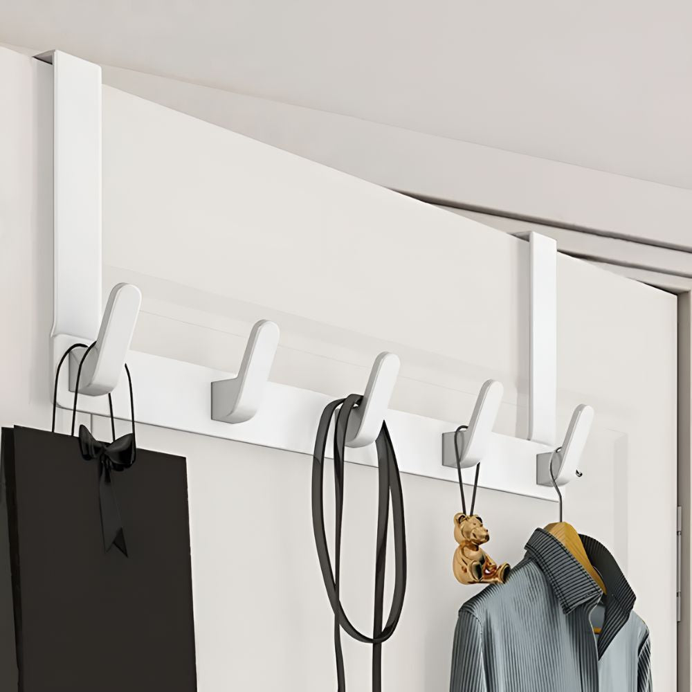 BowLift | Quick Hang 5-Hook Door Rack