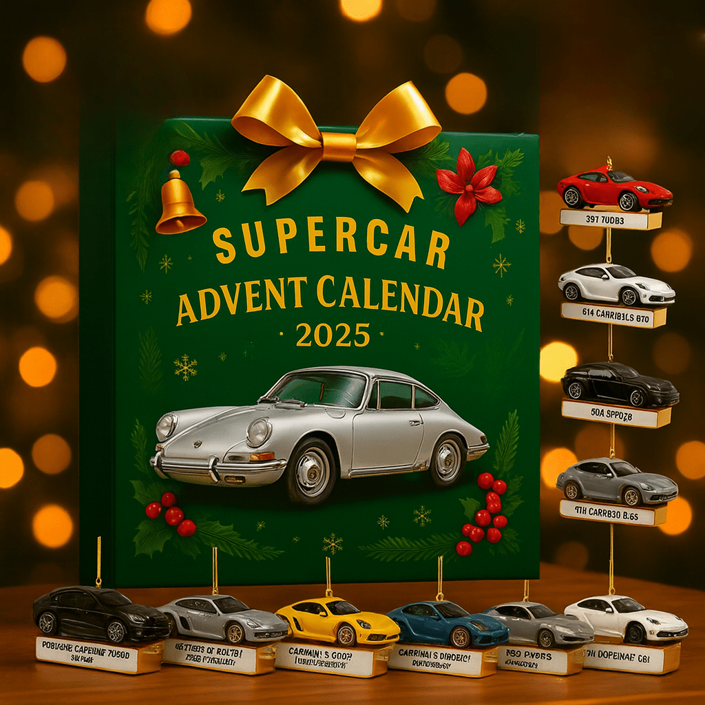 Skanto | Limited Edition Supercar Advent Calendar with 24 Precision Miniature Models