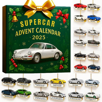Skanto | Limited Edition Supercar Advent Calendar with 24 Precision Miniature Models