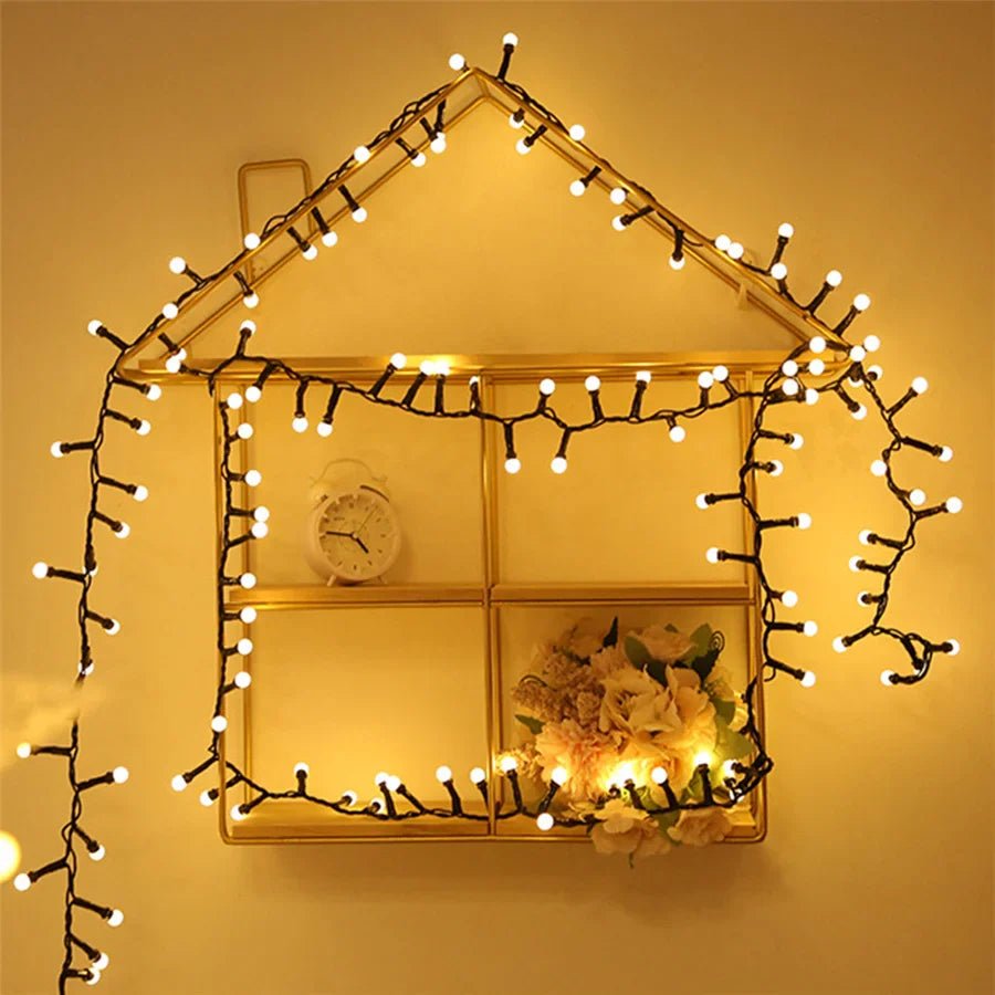Skanto | Waterproof LED String Lights with 8 Modes for Outdoor & Party Decor