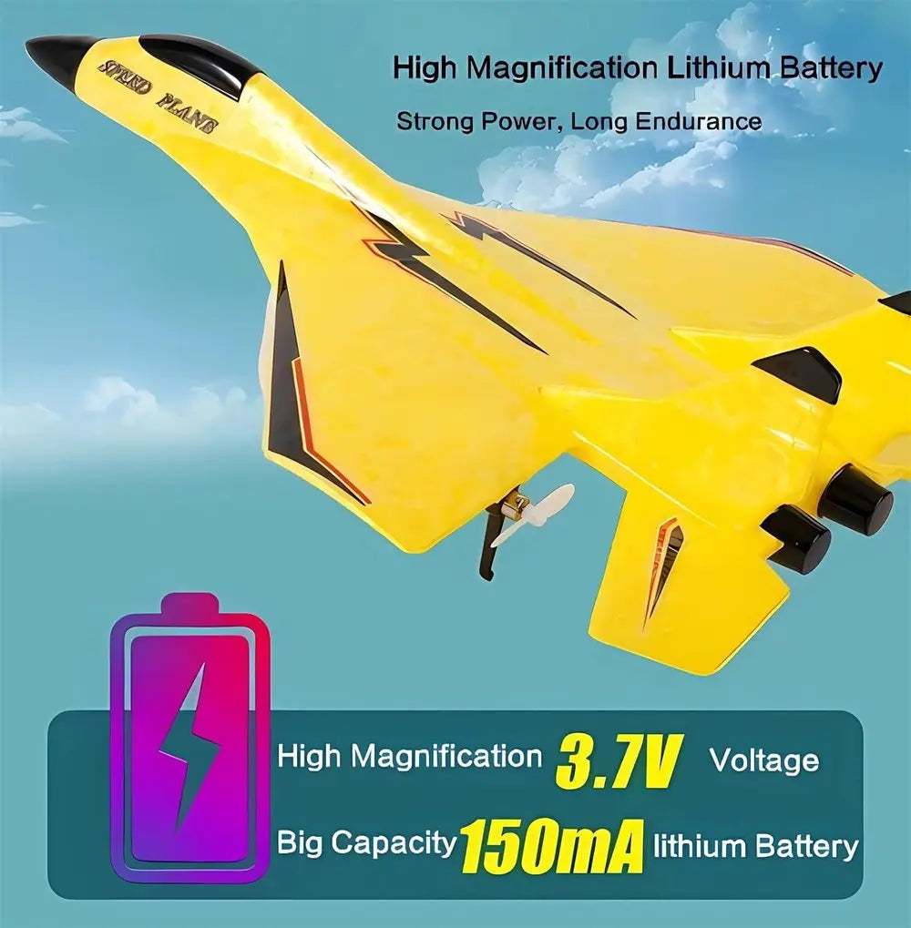 BowLift | RC-Plane with Gyroscope – Child-friendly & perfect for outdoors