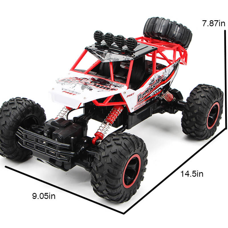 Remote-controlled car, 4x4, Monster truck, Rock Crawler, 2.4G, Off-road climbing car