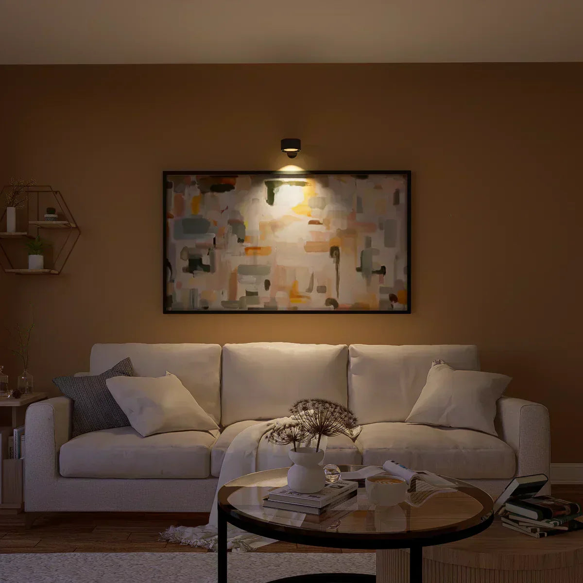 Skanto | Wireless LED Wall Light | Battery Powered, Flexible & Easy to Attach for Indoor and Outdoor Use