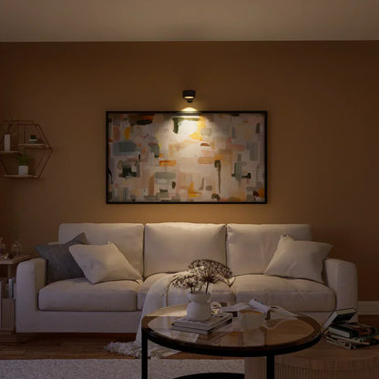 Skanto | Spotlight Thread Lamp - 360° Rotation, Dimmable, Rechargeable Wall Lamp