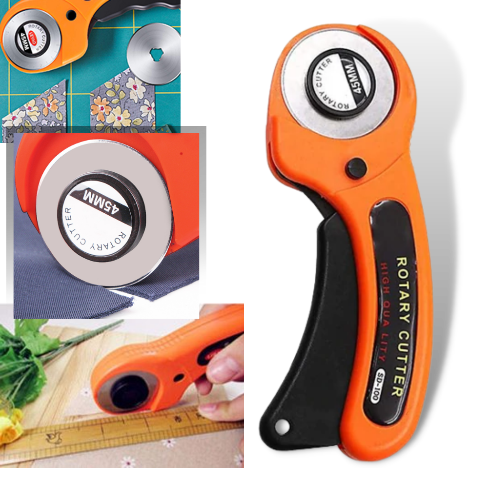 Fabric Cutter with Five 45mm Blades