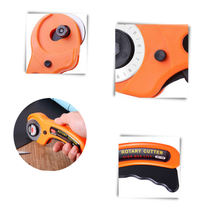 Fabric Cutter with Five 45mm Blades