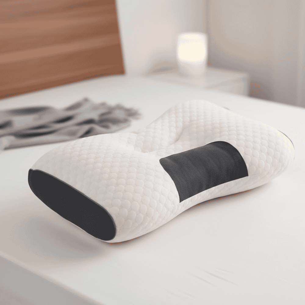 Skanto | Ergonomic Orthopedic Pillow for Neck and Back Support