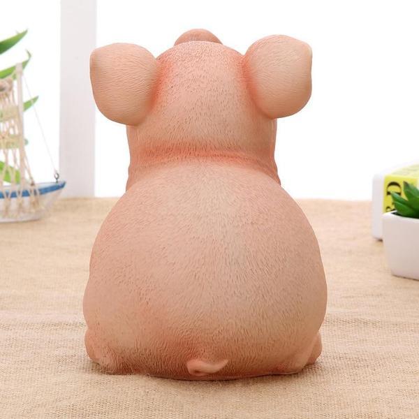 Realistic Cheerful Piggy Bank | Skanto