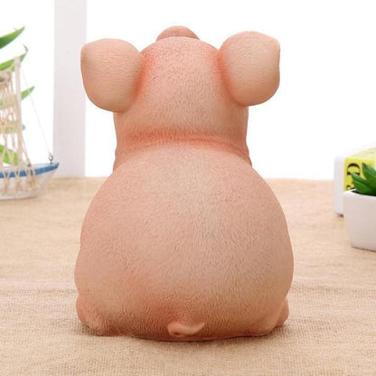 Realistic Cheerful Piggy Bank | Skanto