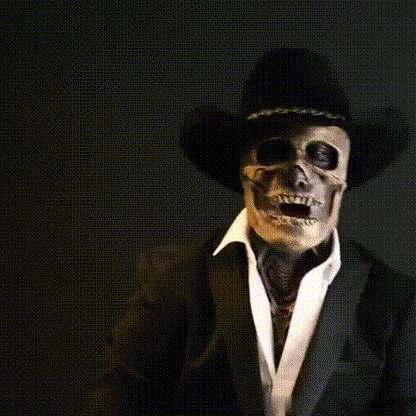 BowLift | Halloween Skull Mask with Brain Detail