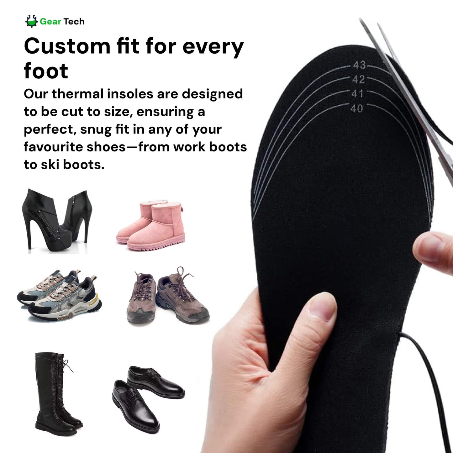Skanto | Warm Insoles UK – Best Thermal Shoe Inserts for Boots, Work Shoes and Daily Winter Comfort