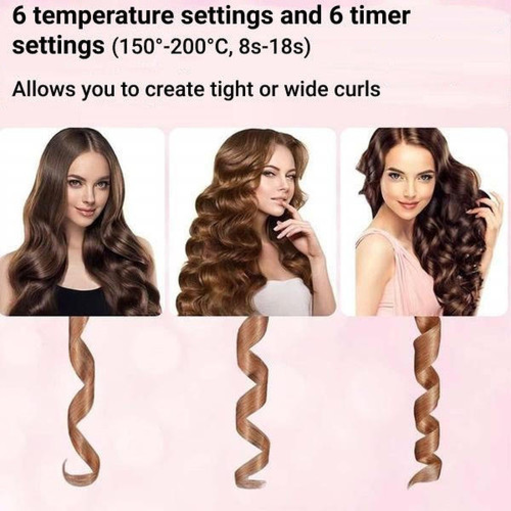 Skanto | Automatic Self-Rotating Hair Curler