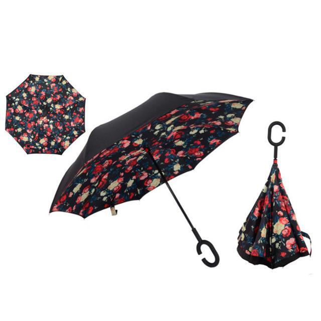 BowLift | Double-Layer Hands-Free Inverted Umbrella