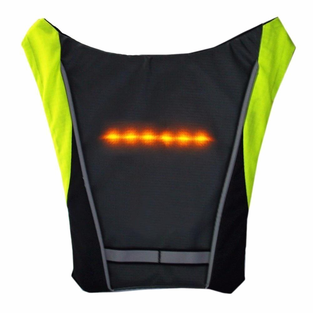 BowLift | Turn Signal Cycling Reflective Safety LED Vest Cyclist Outdoor Waterproof