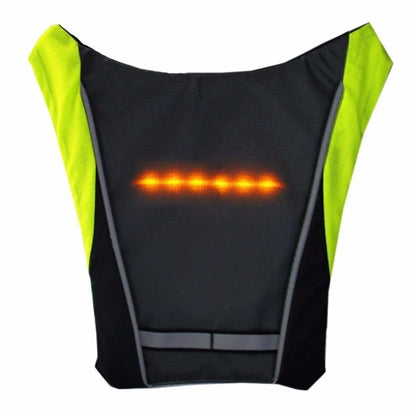 BowLift | Turn Signal Cycling Reflective Safety LED Vest Cyclist Outdoor Waterproof