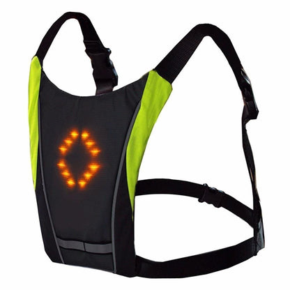 BowLift | Turn Signal Cycling Reflective Safety LED Vest Cyclist Outdoor Waterproof