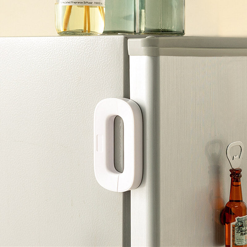 Refrigerator door safety lock | Brehn