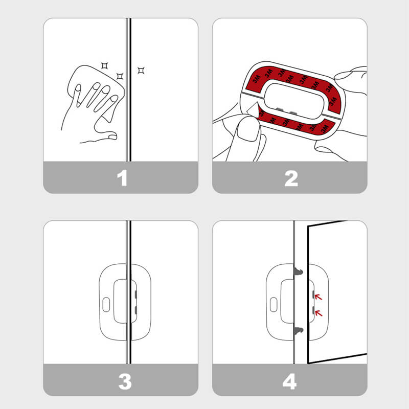 Refrigerator Door Safety Lock | Bowlift