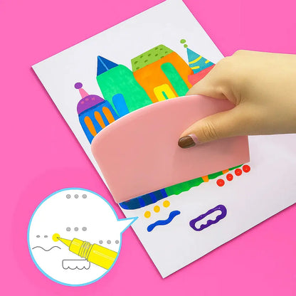 BowLift | Rainbow Scratch Art Set – Creative Fun & Postcards in One