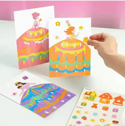 BowLift | Rainbow Scratch Art Set – Creative Fun & Postcards in One