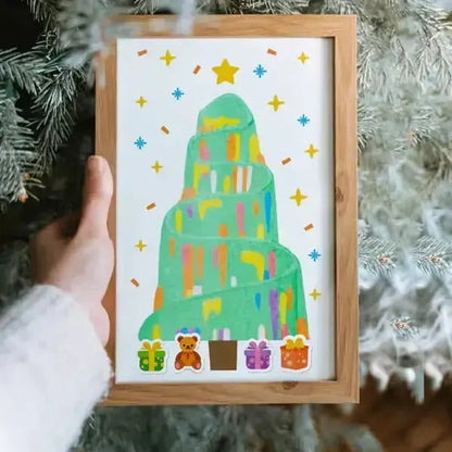 BowLift | Rainbow Scratch Art Set – Creative Fun & Postcards in One