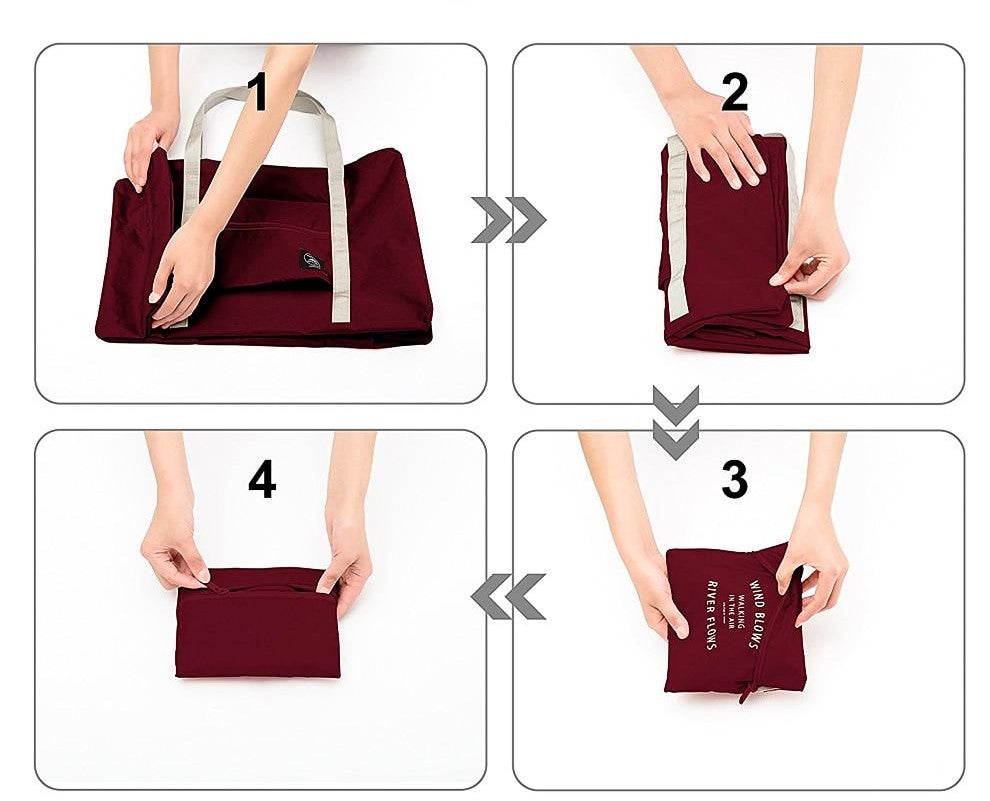 Foldable Travel Bag TravelMate – Lightweight & Water-repellent | Karnz