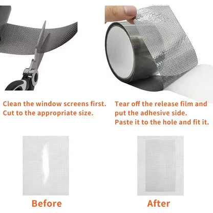 BowLift | Repair fabric tape for insect screens – Durable and weatherproof