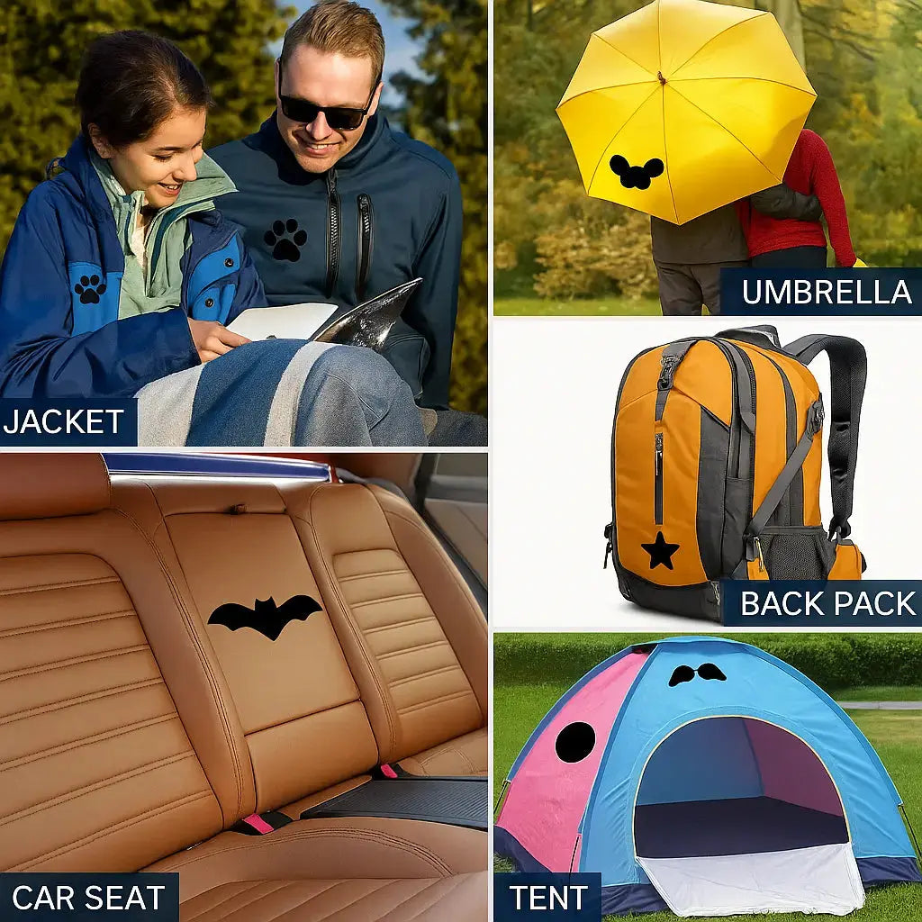 BowLift | Repair patch set for down jackets – no sewing & washable
