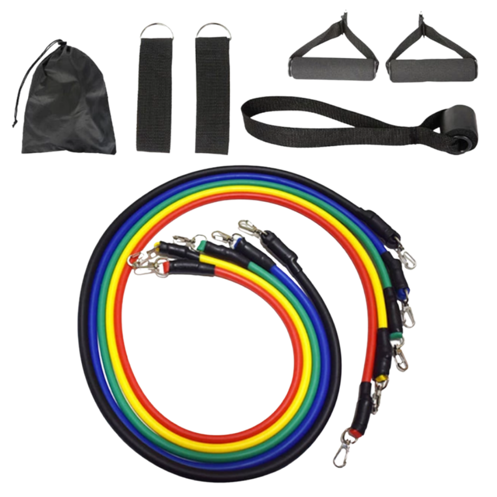 Complete Resistance Band Set (11 Pieces)