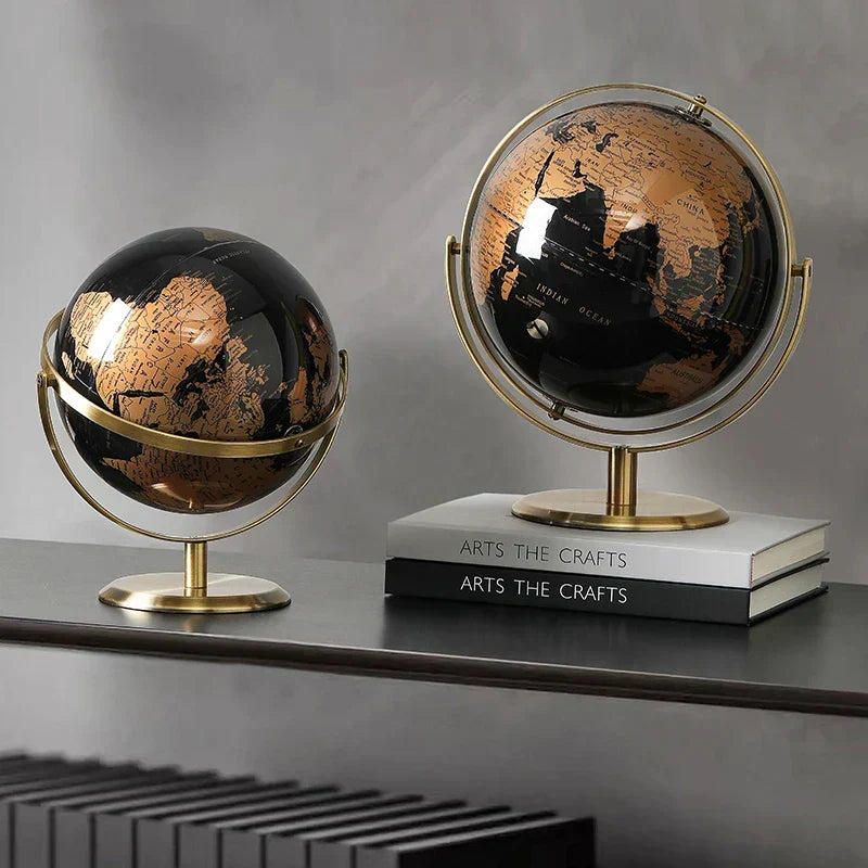 Skanto | RetroWorld | Vintage Globe Map for Home and Office