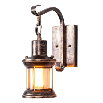 Skanto | Vintage Industrial Wall Lamp - Rustic Lamp for Loft, Cafe & Living Room