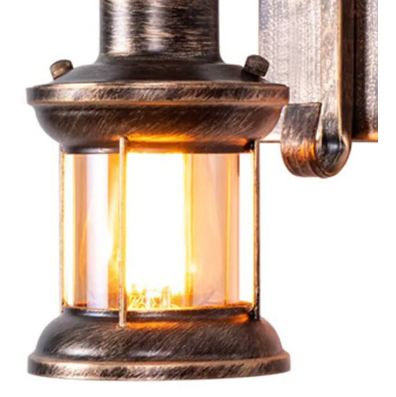 Skanto | Vintage Industrial Wall Lamp - Rustic Lamp for Loft, Cafe & Living Room