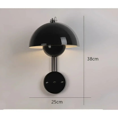 Skanto | BudLume - Mushroom Light Cozy Scandinavian Wall Lamp