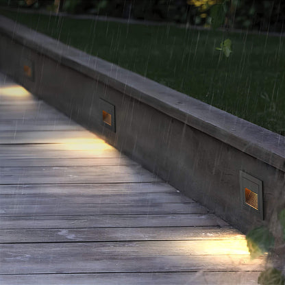 Elegant stair wall lamp for safety and atmosphere